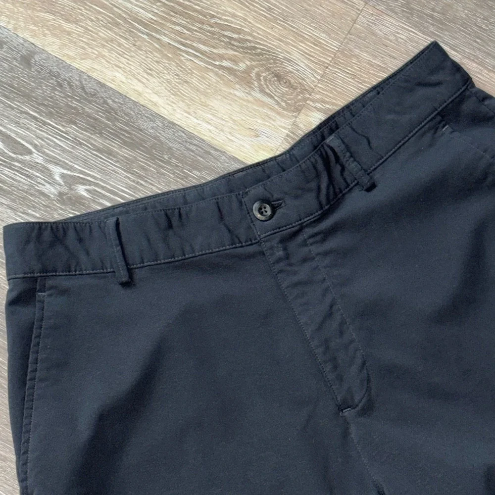 Under Armour Mens Match Play Golf Pants Black Straight Leg 34x32 Performance